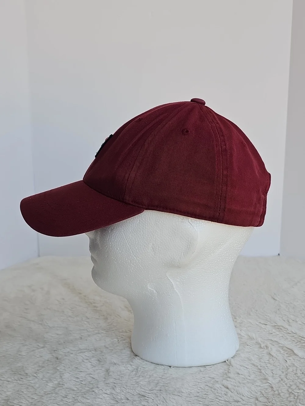 FILA Burgundy Red Logo Baseball Cap Hat One Size Adjustable